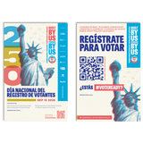 National Voter Registration Day 2026 Posters